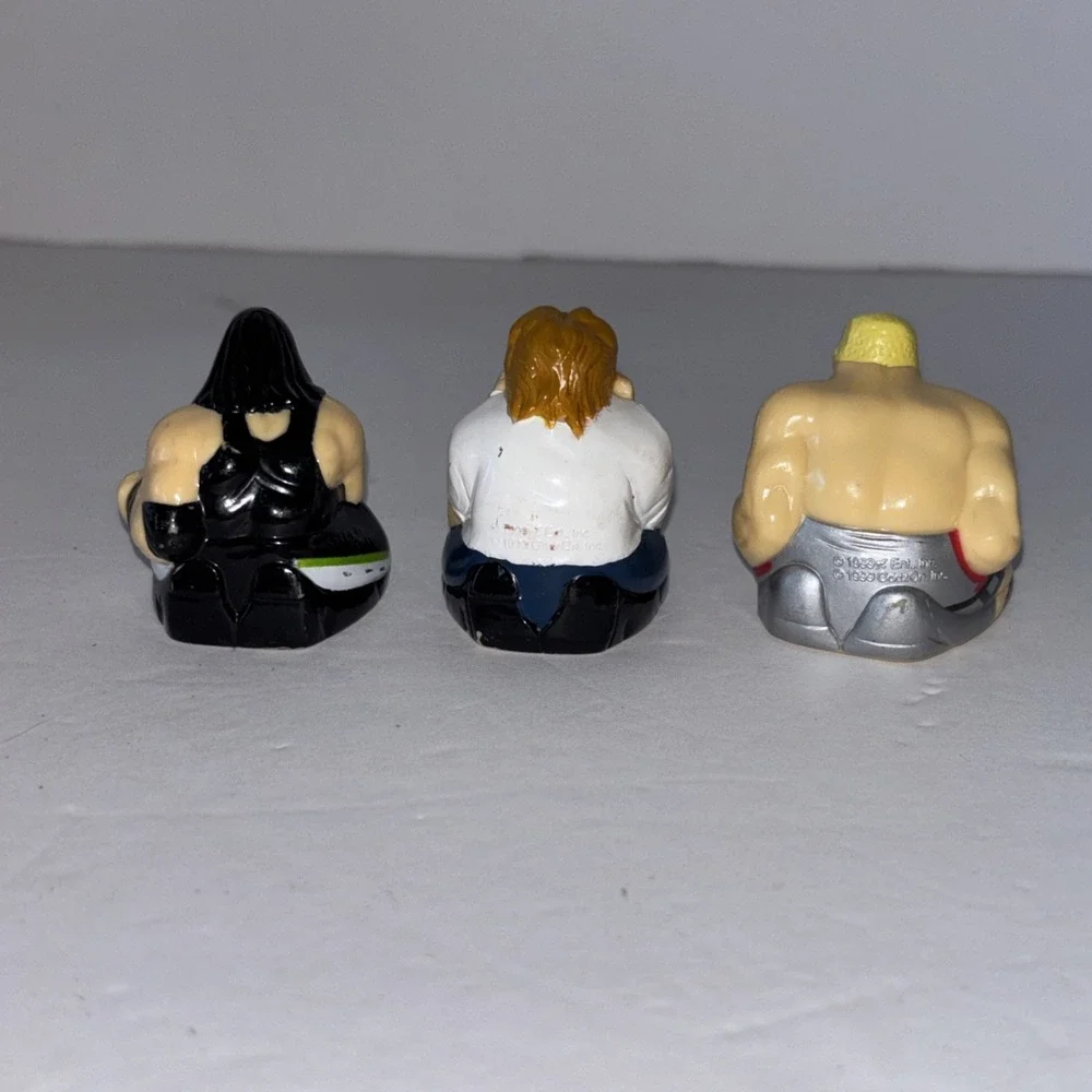 Vintage WWF Sliders Figure Toy Extreme Rolling Action 1999 Hasbro Mankind X-pac